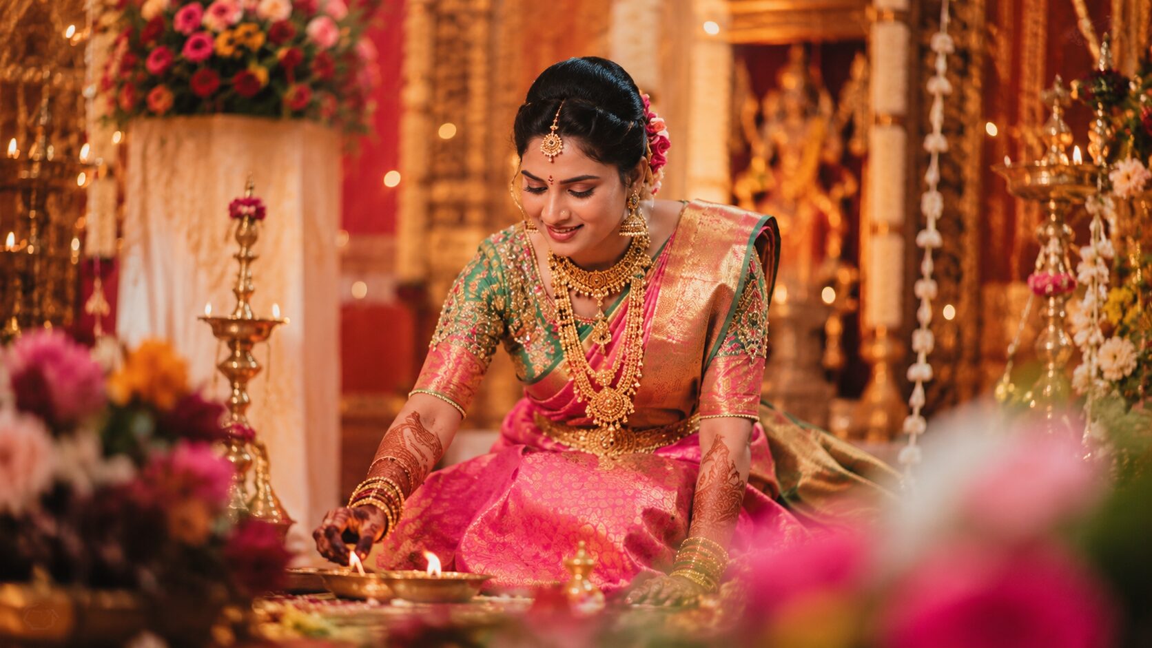 Half Saree Functions (Langa Voni)