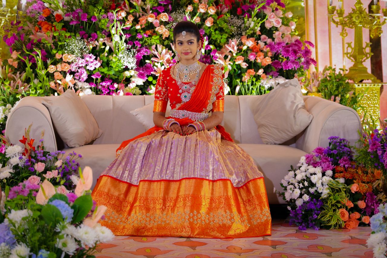 Half saree & Langa Voni