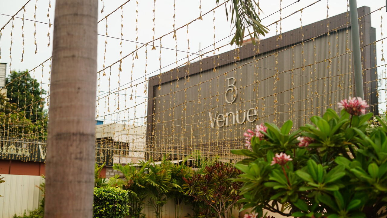 Bandlamudi Gardens — three function halls under one roof on Amaravathi Main Road, Guntur